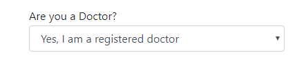 Select Registration Type