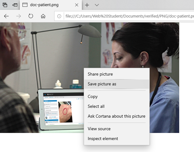 Download files through your web browser