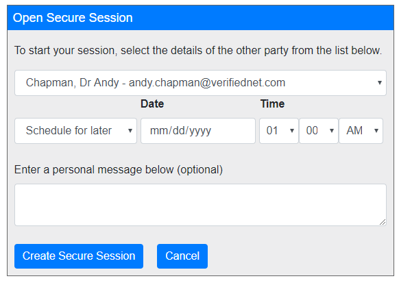 Invite an existing contact