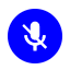 Mute icon on