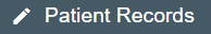 Patient records menu