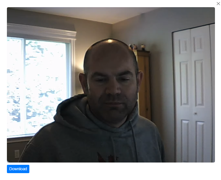 Video playback in lightbox